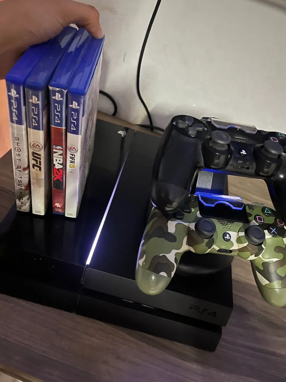 Ps4 fat- SEMI-NOVO - Foto 2