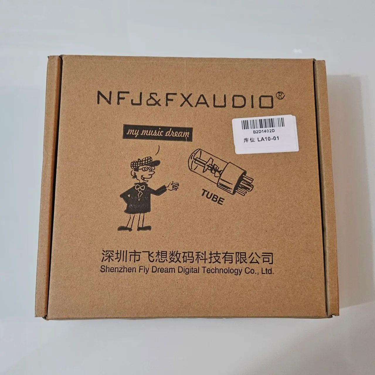 NFJ FXaudio Tube 03 pré amplificador
