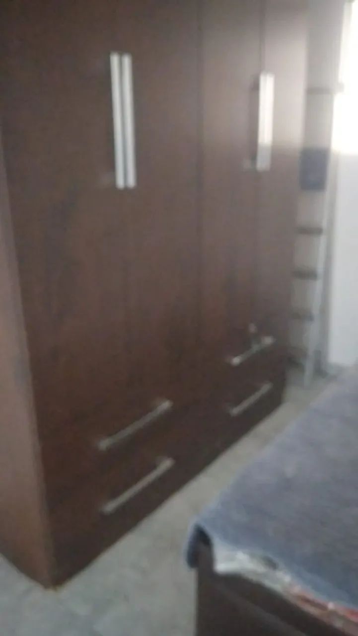 Móvel máquina guarda roupa cama baú tv 32 polegadas  - Foto 4