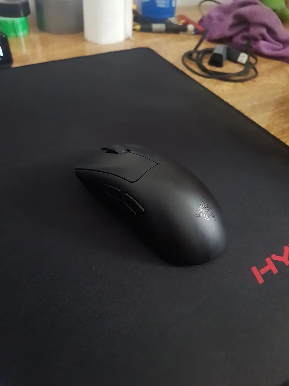 Mouse razer deathadder V3 hyperspeed (troco por algo do meu interesse) - Foto 4