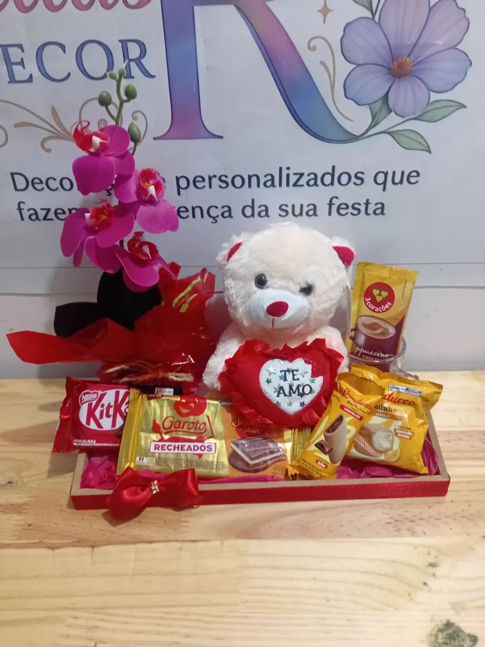 Cesta de café da manhã 