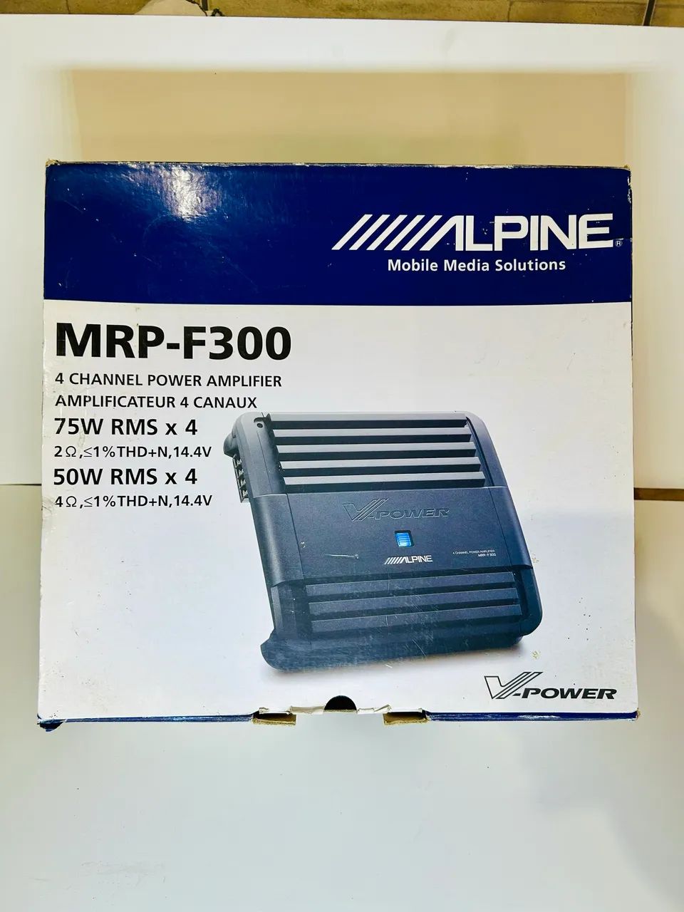 Amplificador Módulo De Potência Alpine Mrp-f300 - 4 Canais - Peças