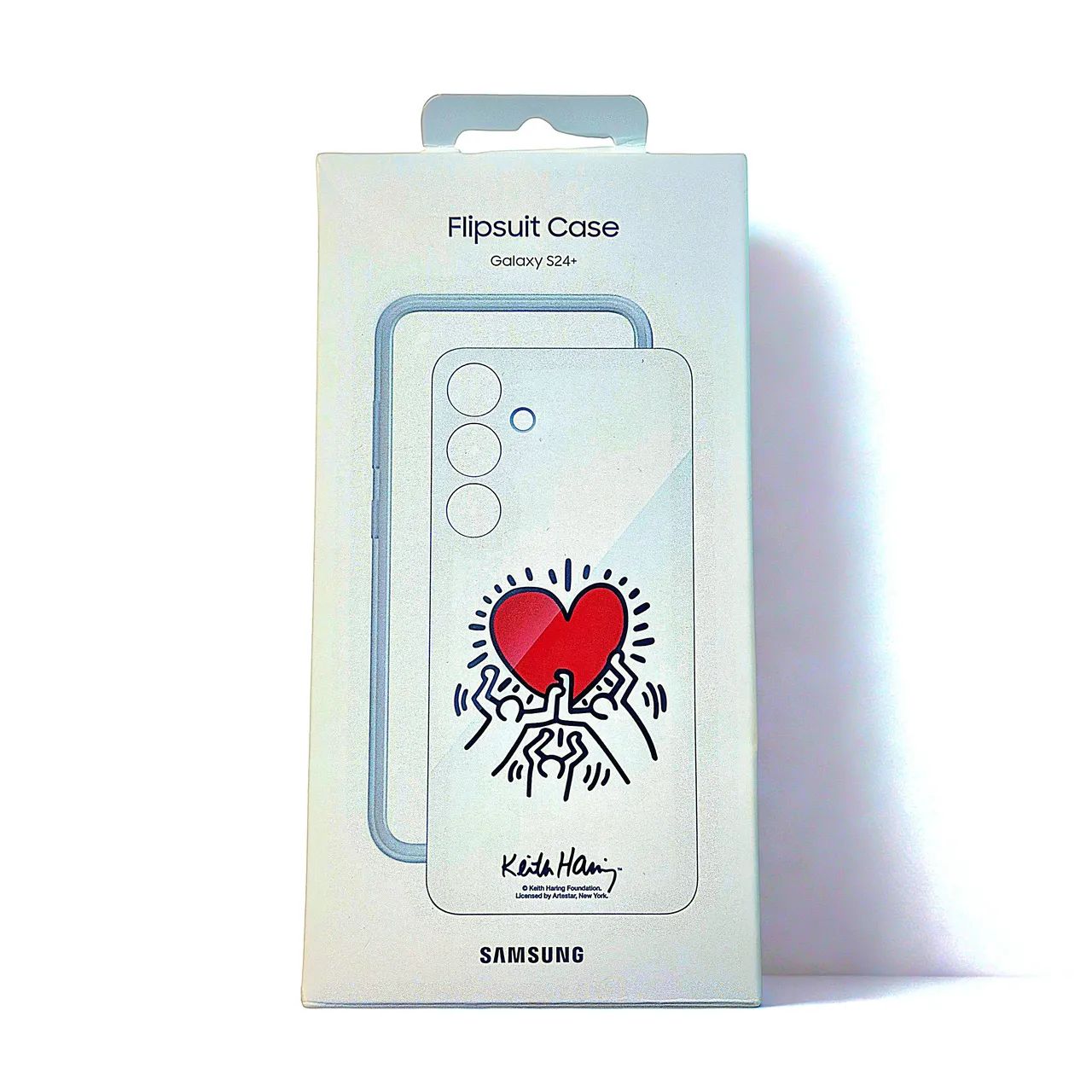 Capa Samsung Flipsuit Case Original Galaxy S24+ Plus Keith Haring Premium - Foto 2