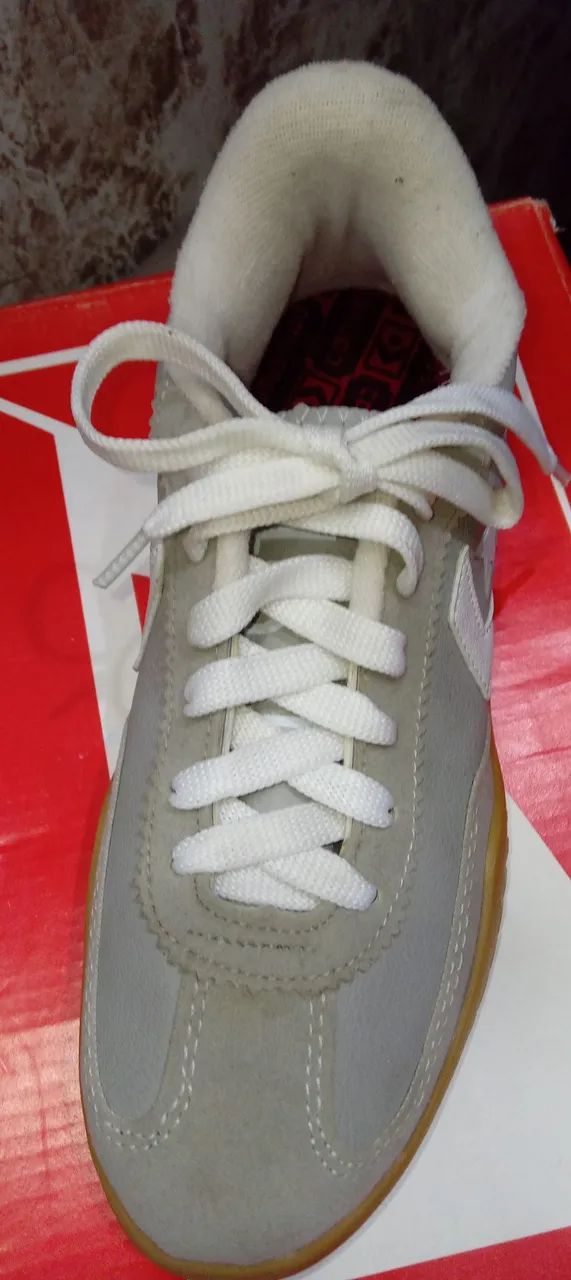 TÊNIS 34 Cinza Casual - Foto 2