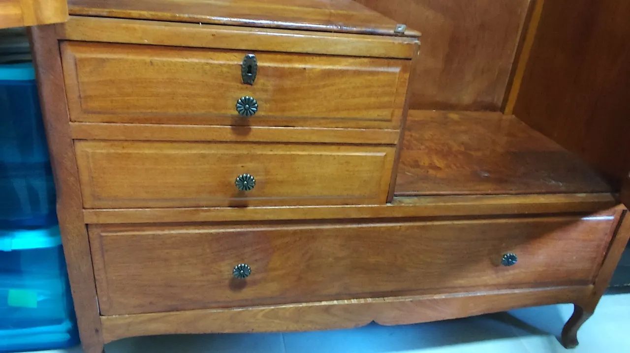 Guarda roupas solteiro em madeira  - Foto 4