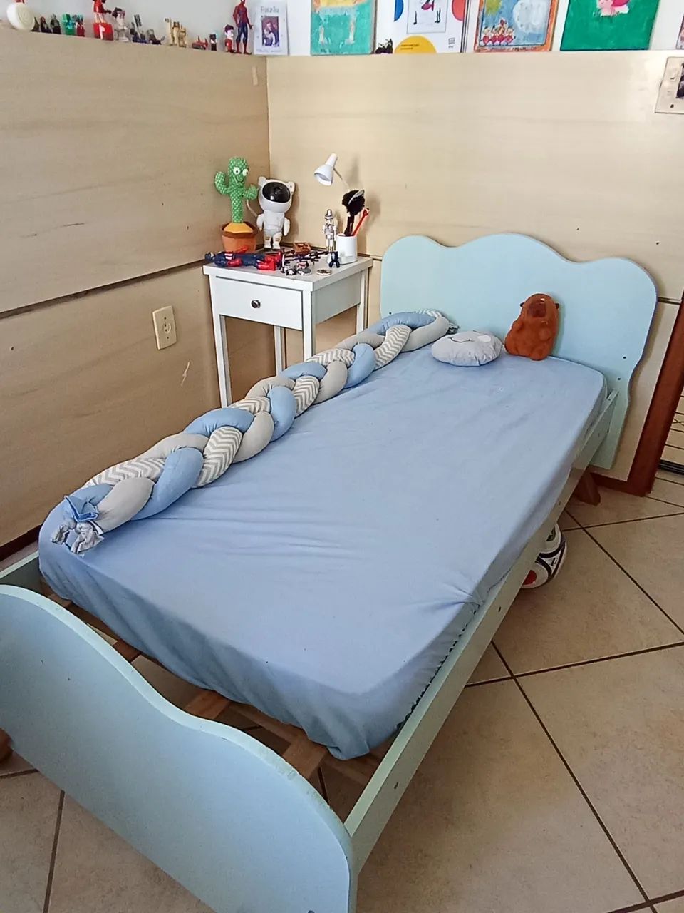 Mini Cama com colchão 