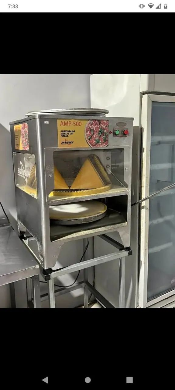 Abridora de Massa de pizza 