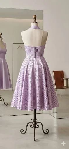 Vestido de baile lilás P - Foto 4
