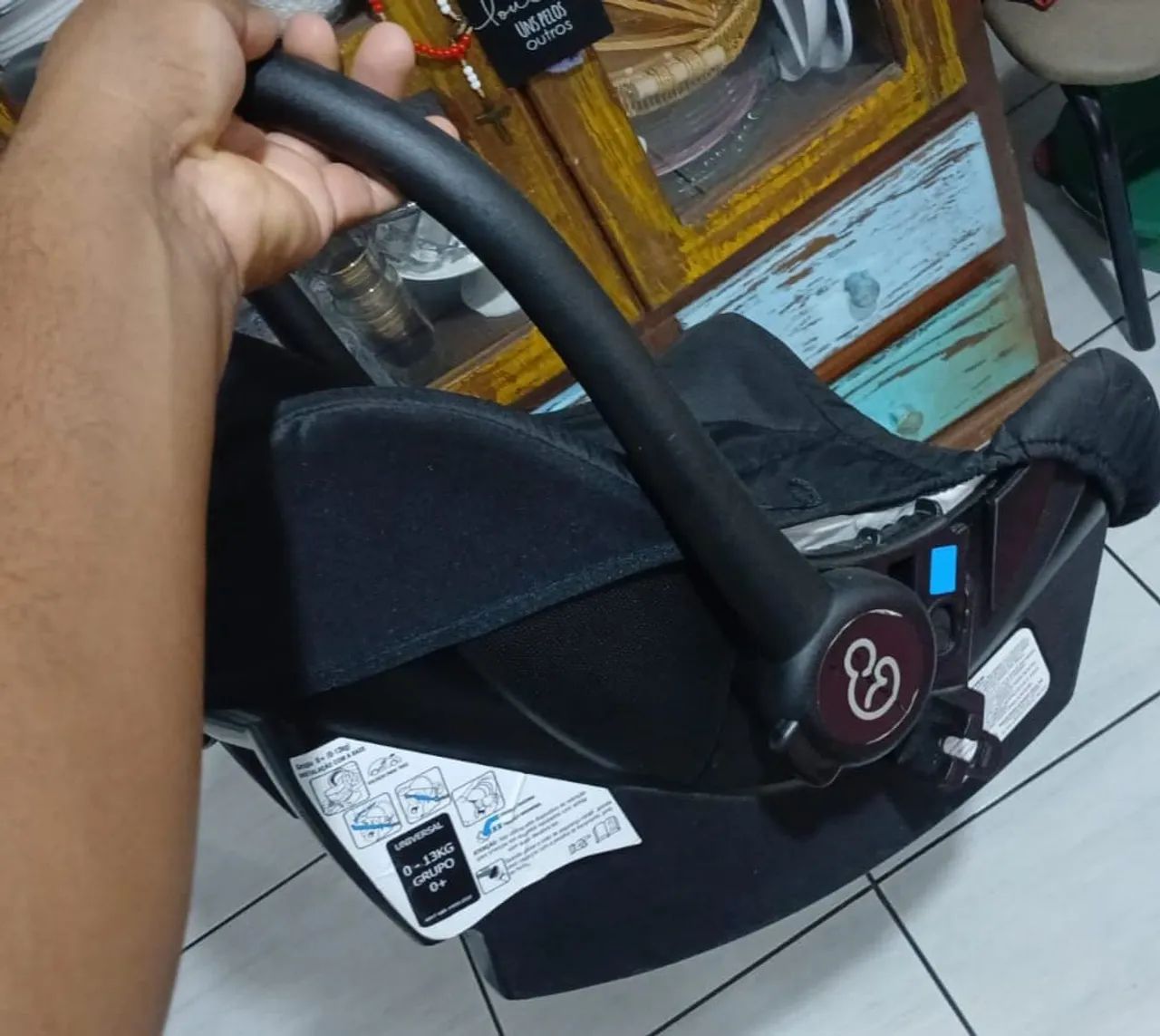 Vende carrinho de bebe + bebe conforto - Foto 2