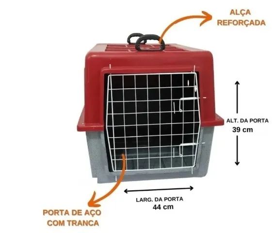 Caixa Transporte para Cães tamanho 5 Cães de Grande Porte - Foto 2