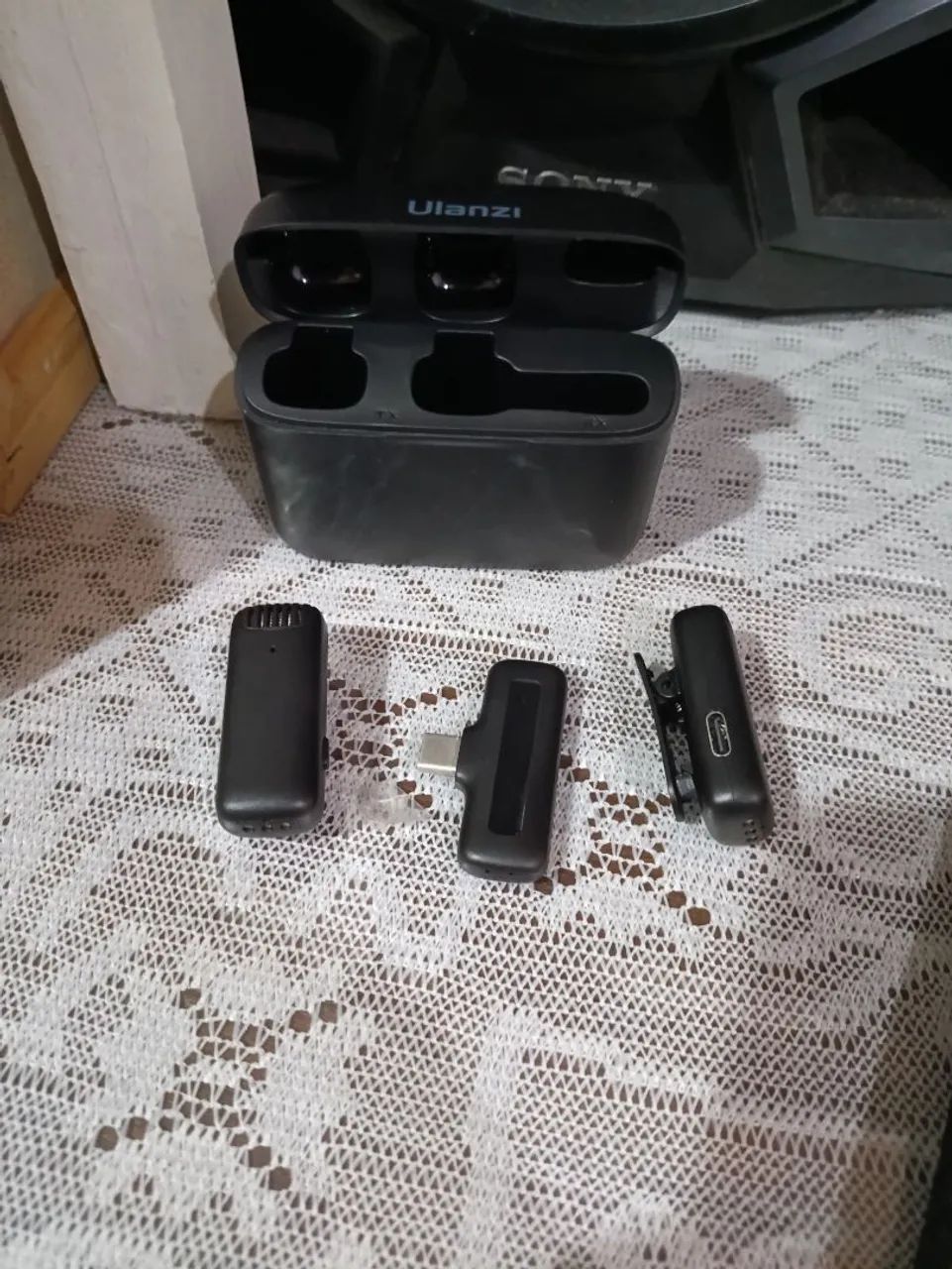 Microfone Lapela Sem Fio Ulanzi J12 - Foto 3