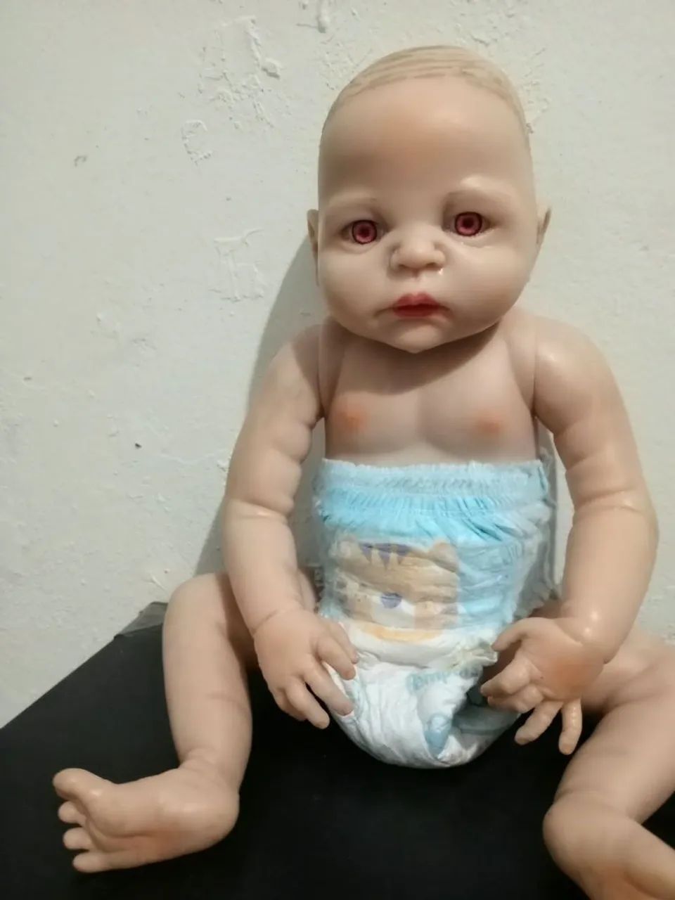Boneca Reborne original grande (tem avarias) - Foto 3