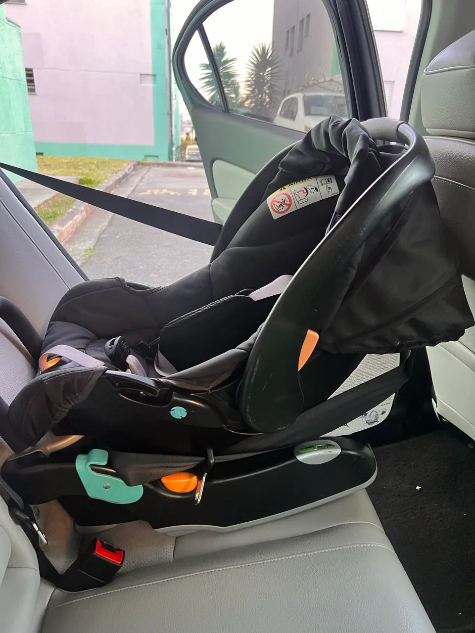 Bebê Conforto Chicco KeyFit Completo (Até 13kg) - Base e Capota Inclusas
