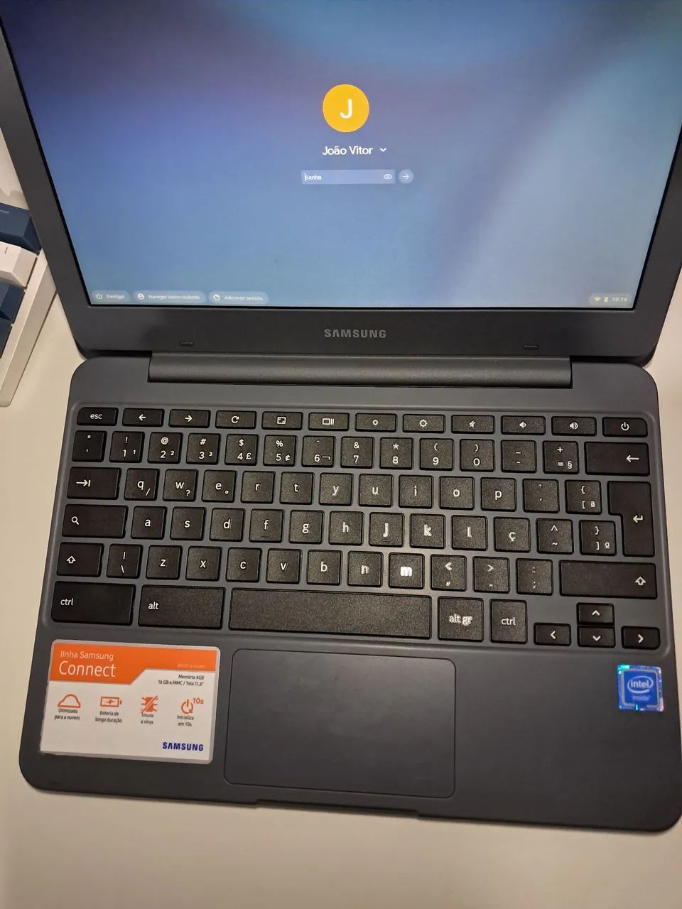 Notebook Chromebook da Samsung