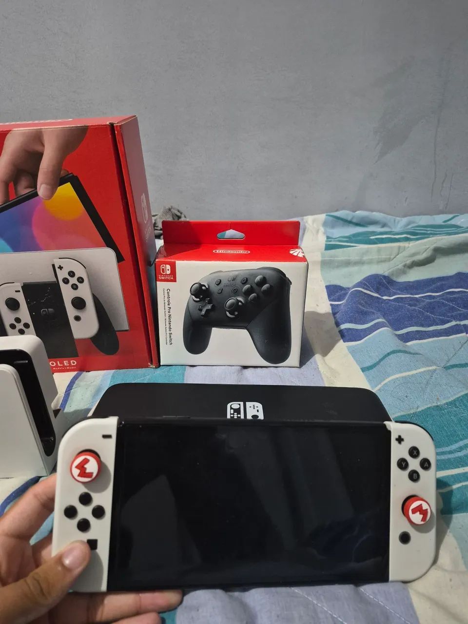 Nintendo switch oled (desbloqueado) - Foto 4