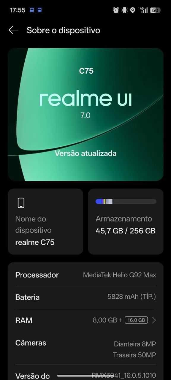 Vendo REALME usado