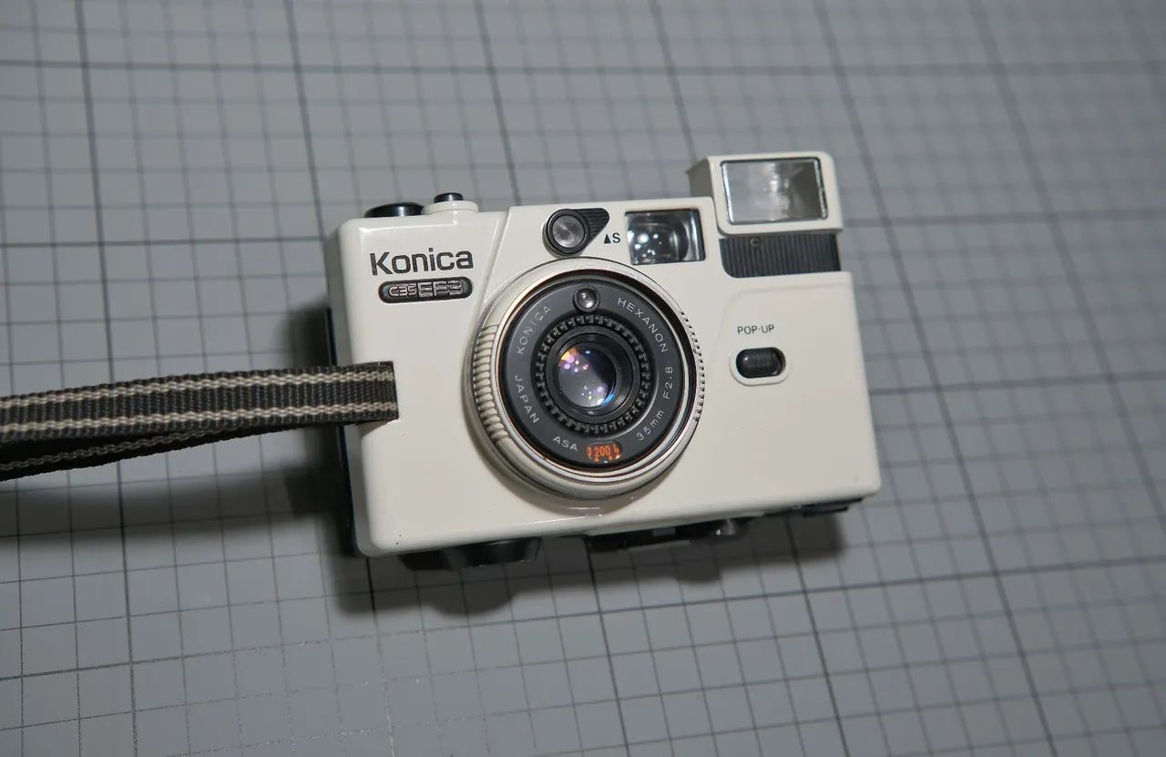 Câmera analógica Konica C35EF3 - Foto 5
