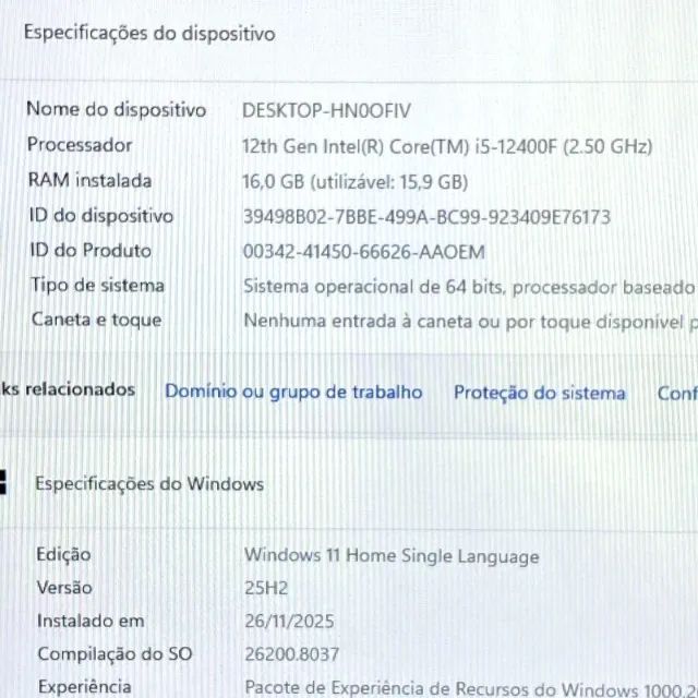 Kit Placa-mãe Msi B660M Bazooka 1700 + Core i5-12400F + 16Gb