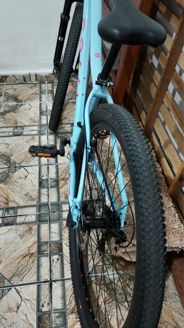 Bicicleta semi nova  - Foto 2