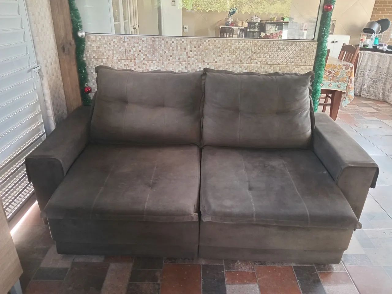 Sofa retrátil 4 lugares 