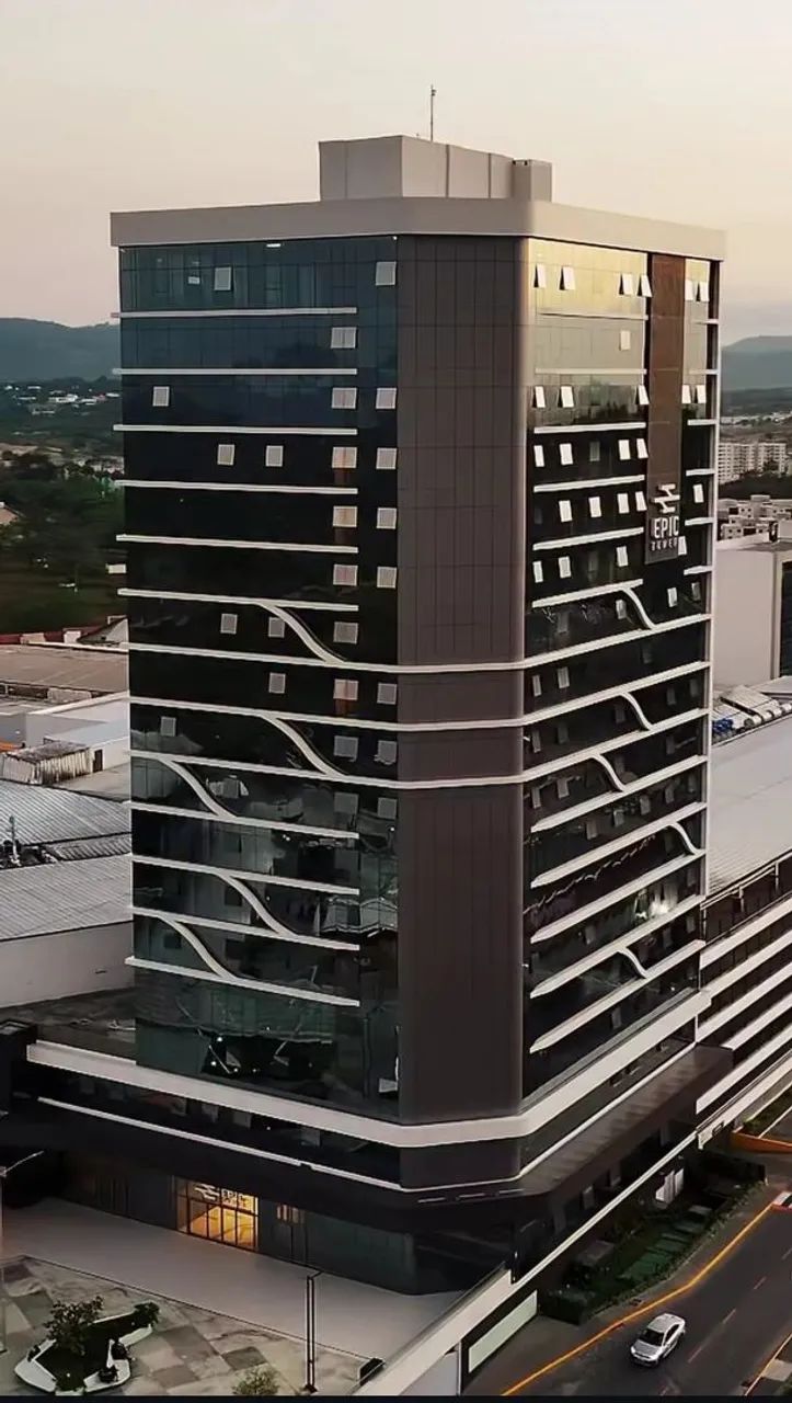 Alugo Sala com 61 m² empresarial Epic Tower caruaru piso elevado, forro e reformas - Foto 2