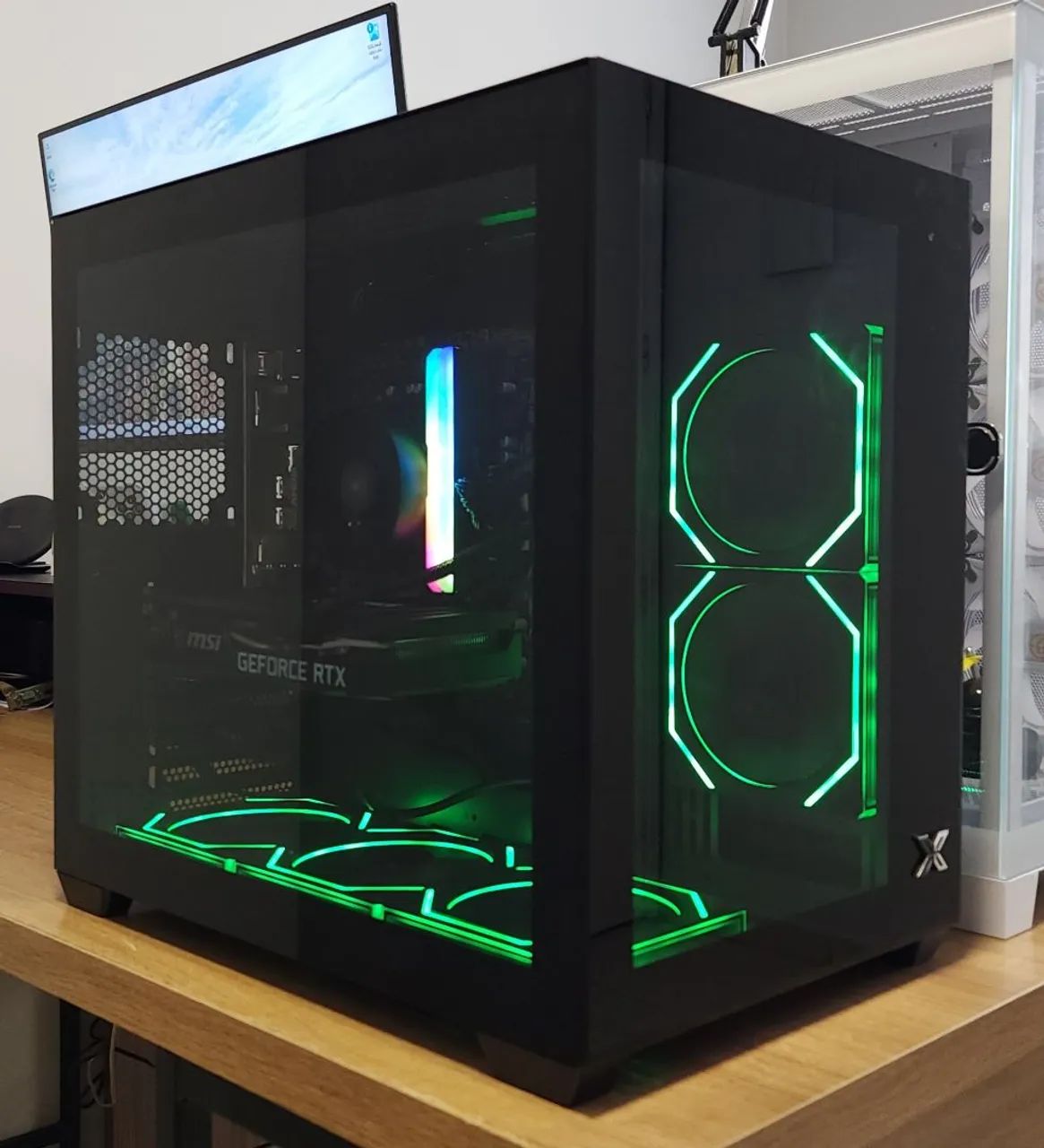 PC RTX3050 8GB + Ryzen 5 com garantia  - Foto 4