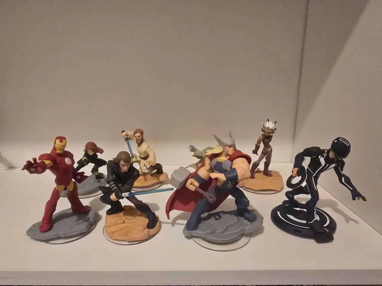 Bonecos Disney Infinity Marvel e Star Wars