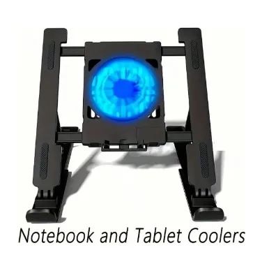 Suporte com Base Refrigerada Cooler para Notebook Tablet Com Ventilador z1576
