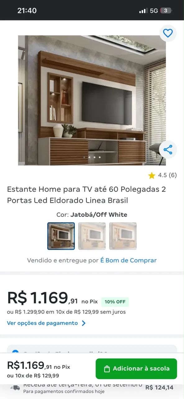 RACK para sala  - Foto 2