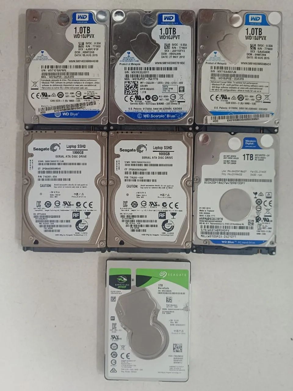 7 Hds 1tb notebook 100% saudável  - Foto 5