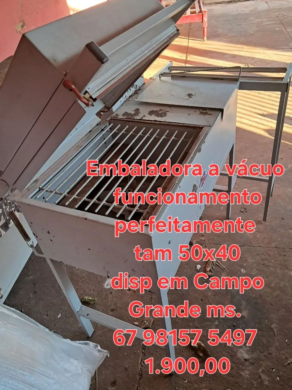 Embaladora a vácuo 