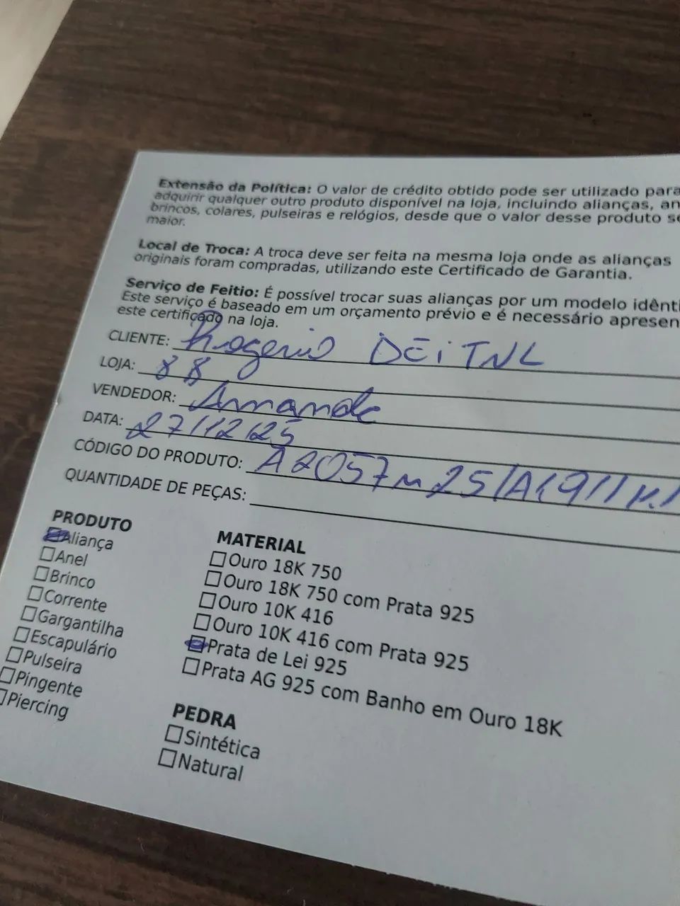 Par de alianças compromisso prata925 - Foto 2