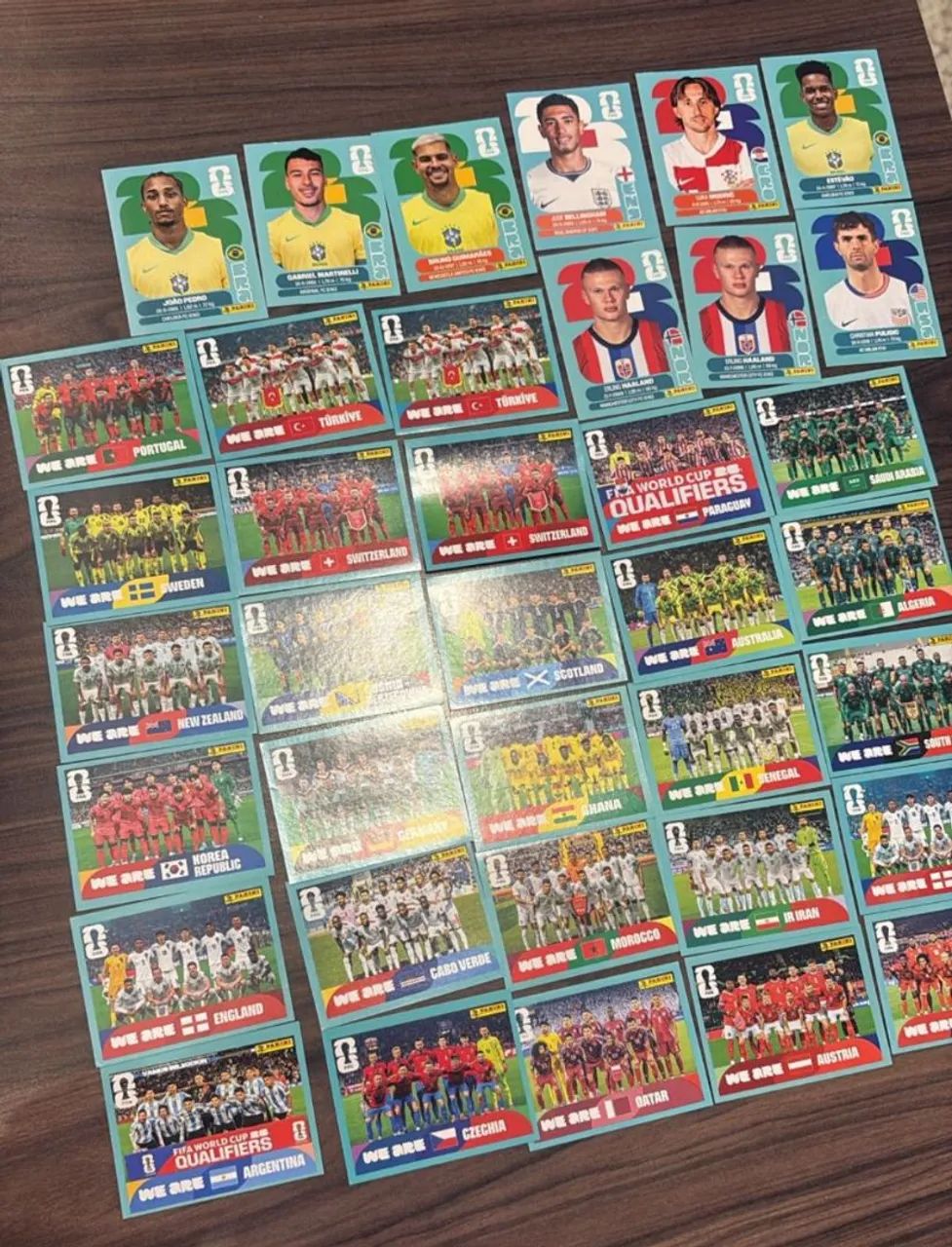 Figurinha da copa do mundo 2026