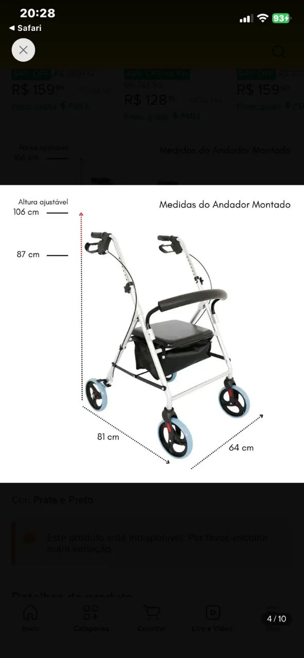 Andador Idosos - Foto 2