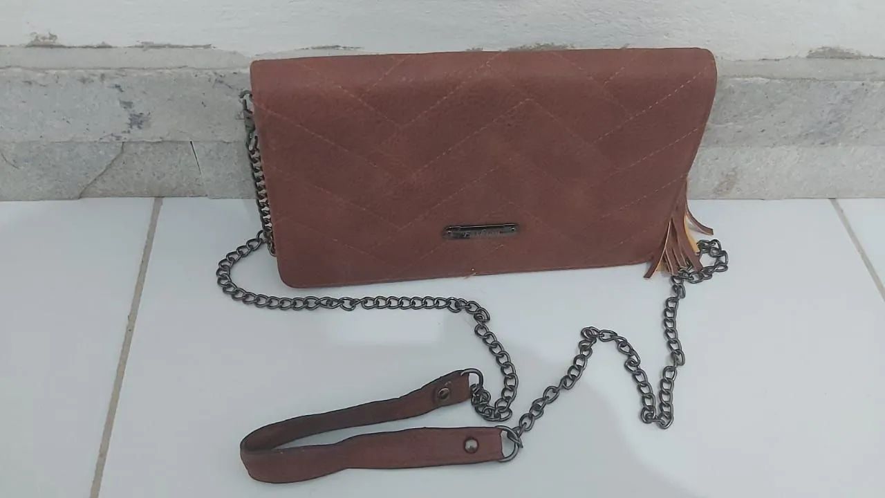 Linda bolsa marrom - Foto 2