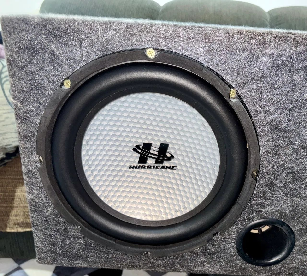 Caixa selada SUBWOOFER HURRICANE 10? - 350W RMS CADA 4ohms - Foto 4