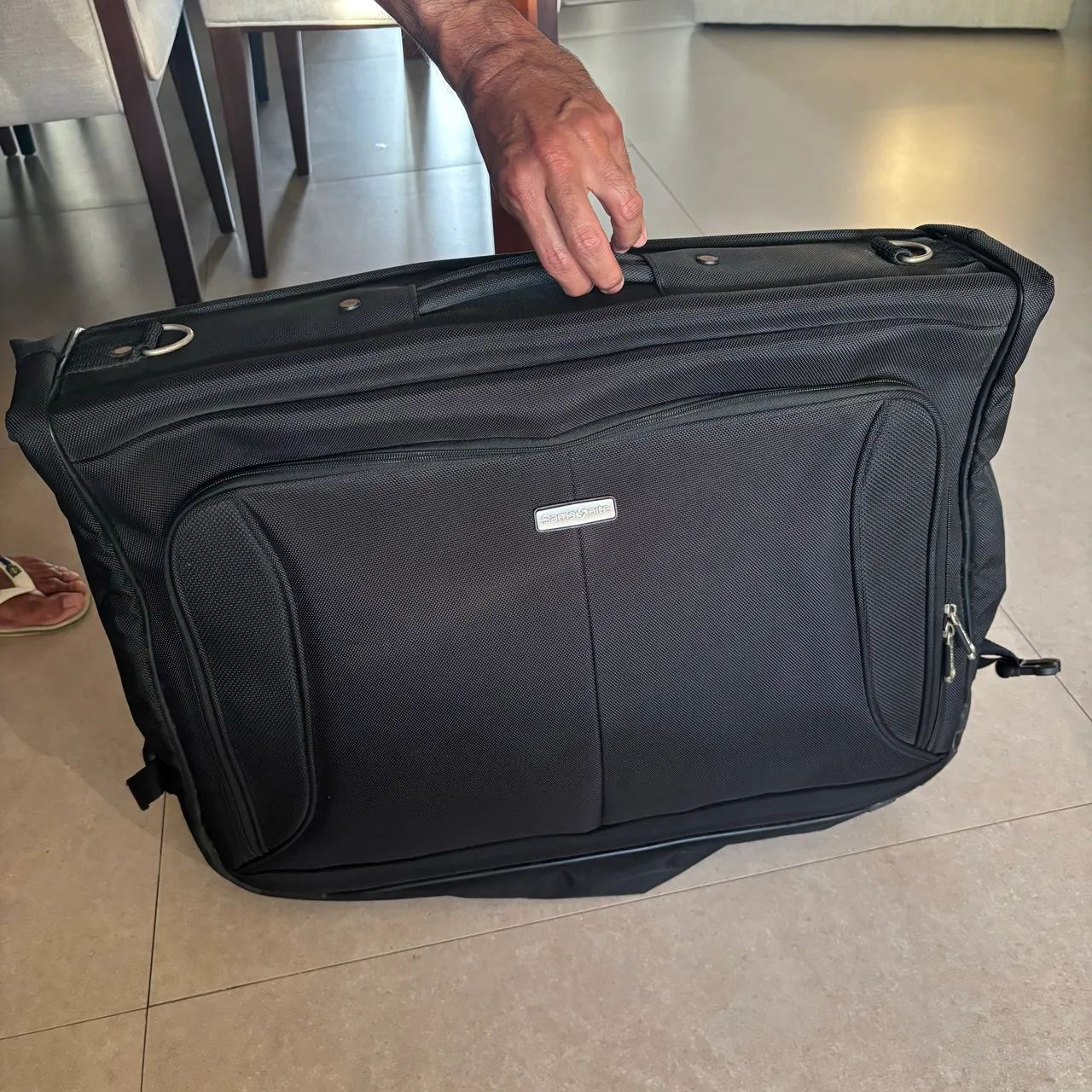 Mala de Viagem Samsonite / Porta Terno - em PERFEITAS condições!!! - Foto 3