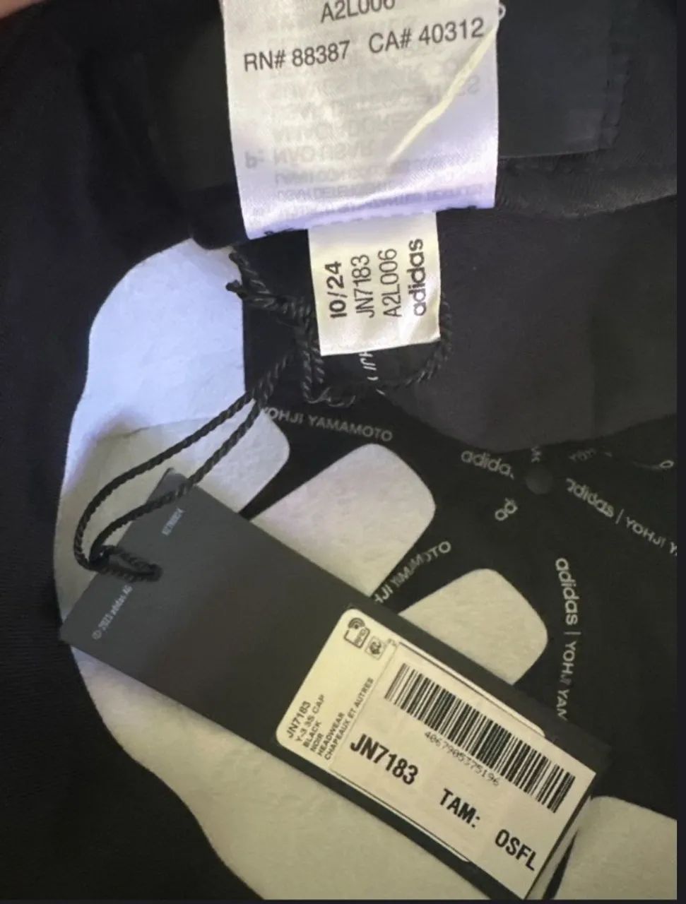 Y-3 x adidas Boné Stripes Black - Foto 5