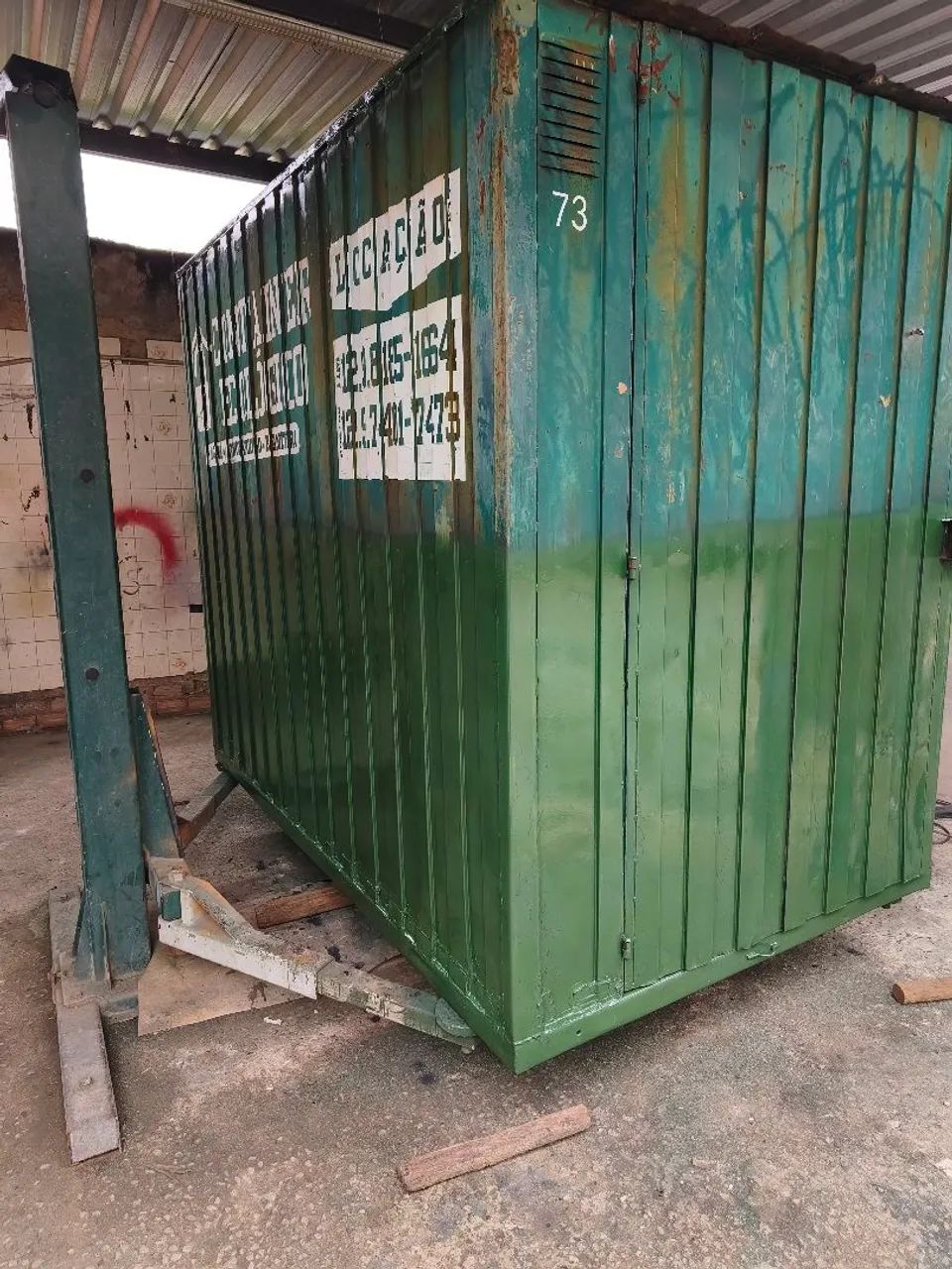 Container almoxarifado 
