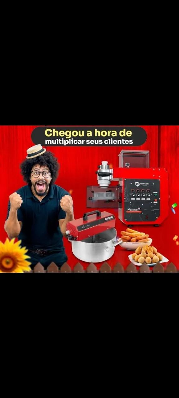 MÁQUINA DE SALGADOS 