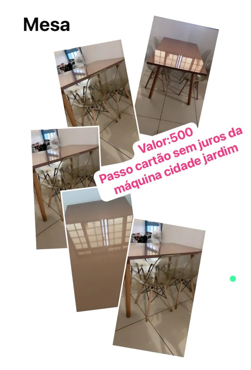Mesa 4 cadeiras