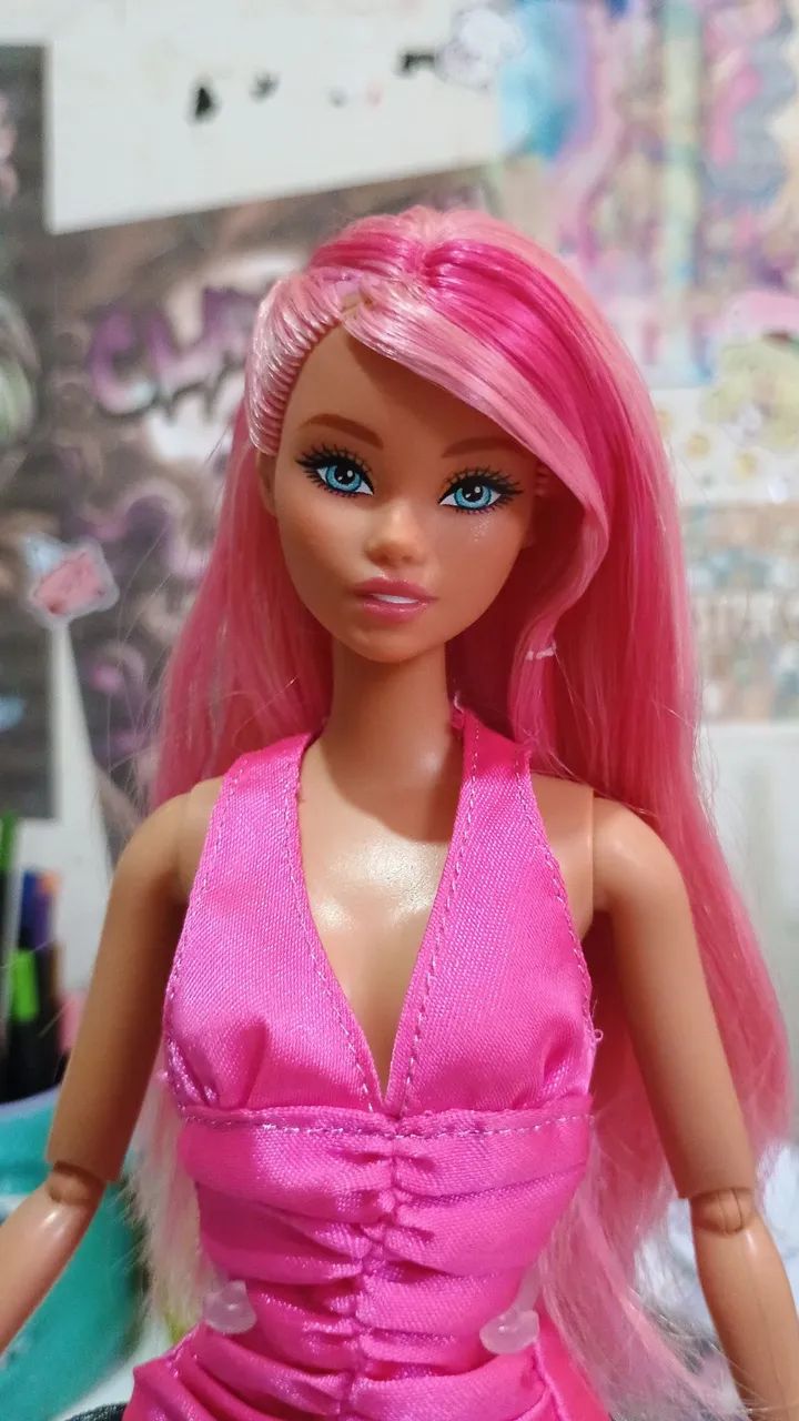 Boneca barbie odile rosa  - Foto 2