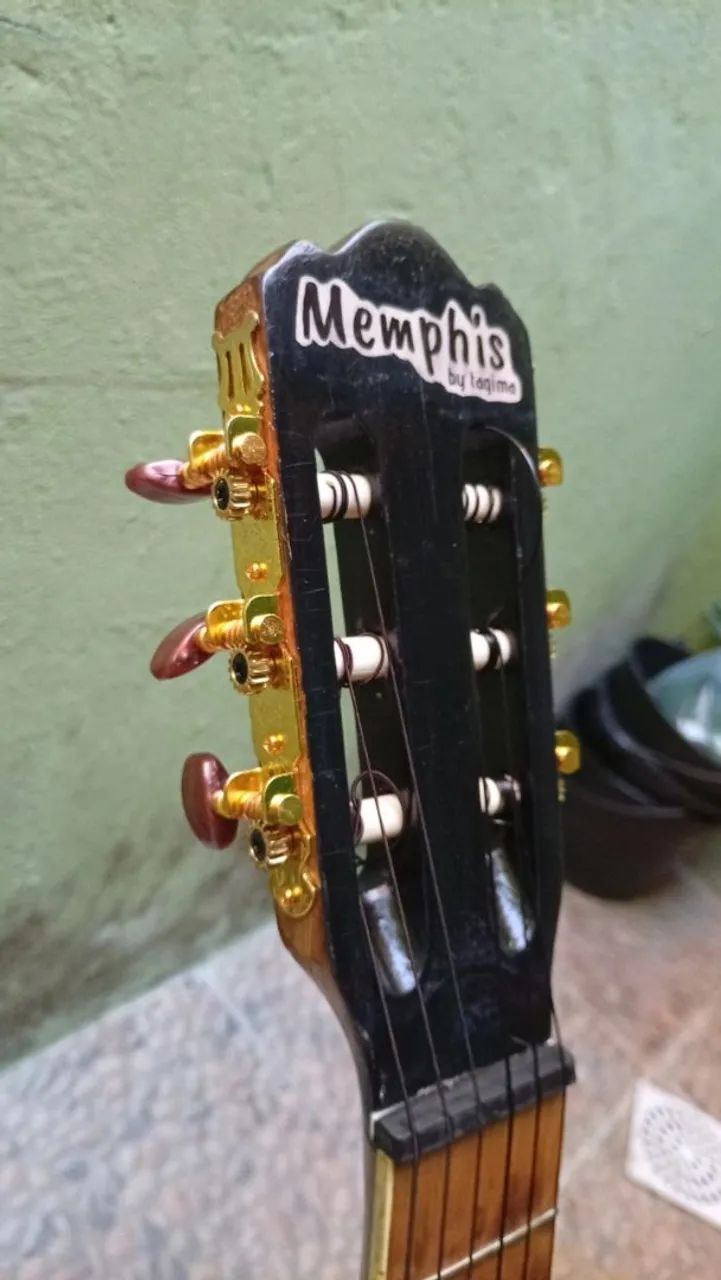 Violão Memphis elétrico  - Foto 4