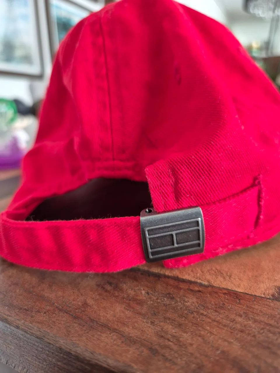 Boné Tommy Hilfiger Clássico Vermelho<br>0  - Foto 3