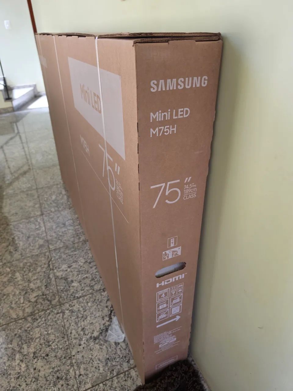 TV Samsung 75" MiniLed M75H (Nova) - Foto 3