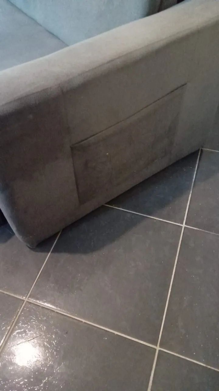 Sofá cama casal com baú - Foto 3