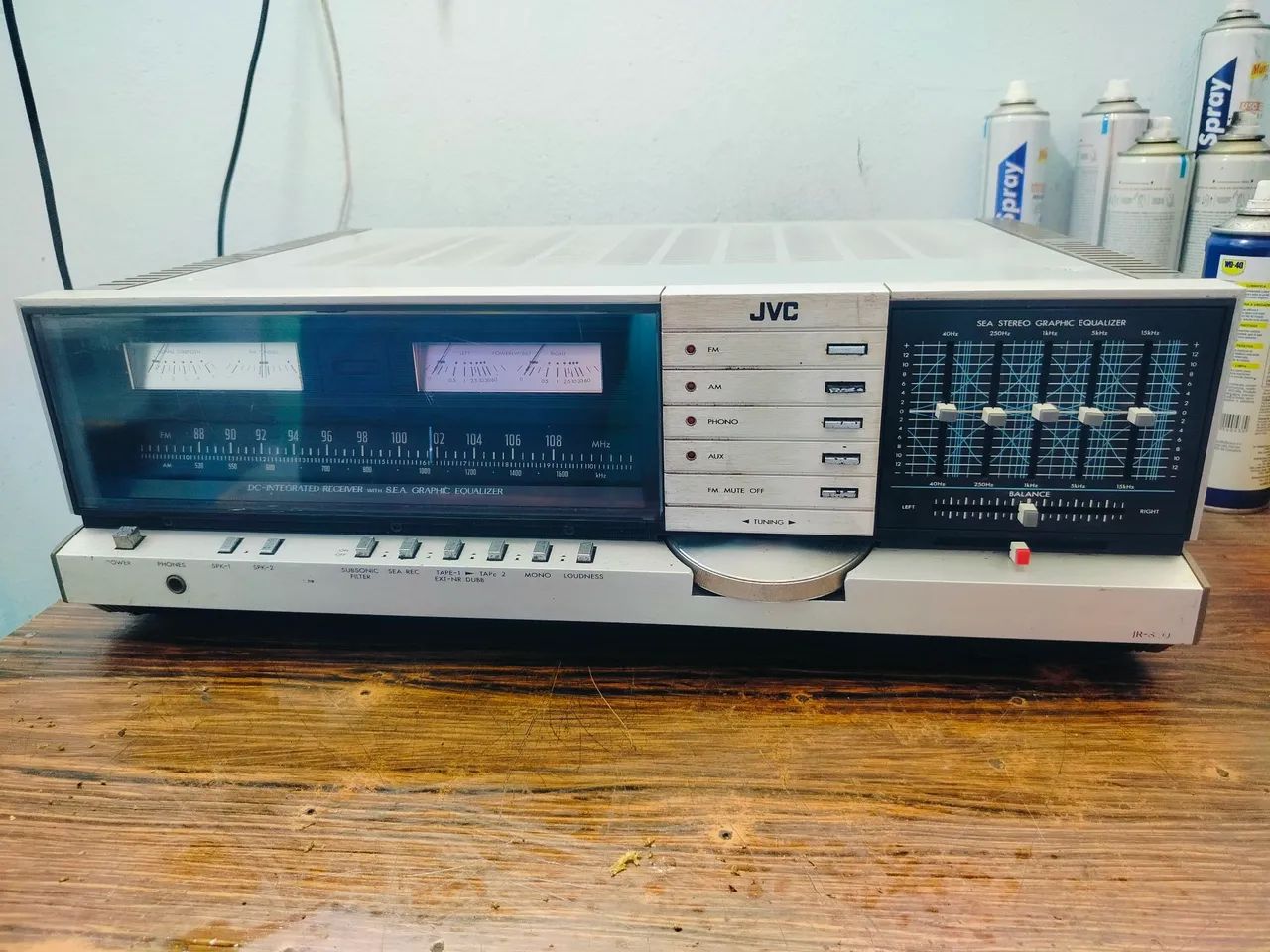 Receiver JVC SR301 JAPONÊS  - Foto 3
