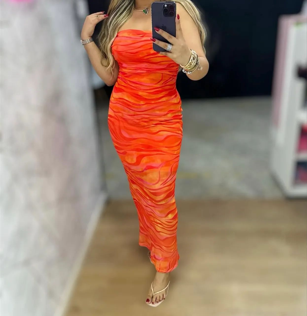 Vestido fogo