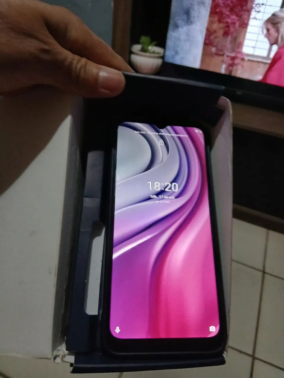 CELULAR MOTO G20 COMPLETO COM CAIXA - Foto 2