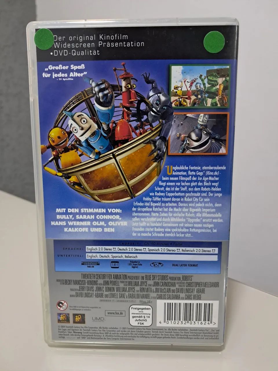 FILME UMD ROBOTS PSP  - Foto 3